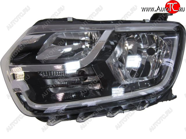 8 649 р. Левая фара (диодная) BodyParts Renault Duster HM рестайлинг (2021-2024)  с доставкой в г. Майкоп