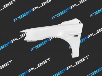 Переднее левое крыло (стеклопластик) Fiberplast Mitsubishi Galant Fortis ( CX,  CY) (2007-2015) лифтбэк, седан