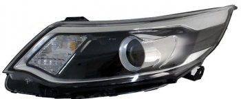 7 949 р. Левая фара (корректор, линзован) BODYPARTS  KIA Rio  3 QB (2015-2017) рестайлинг седан  с доставкой в г. Майкоп. Увеличить фотографию 3