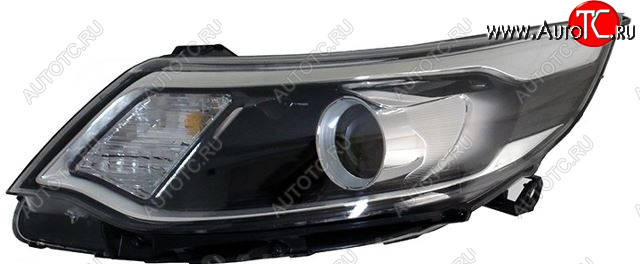 7 949 р. Левая фара (корректор, линзован) BODYPARTS  KIA Rio  3 QB (2015-2017) рестайлинг седан  с доставкой в г. Майкоп
