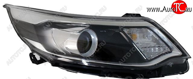 5 999 р. Правая фара (корректор, линзован) BodyParts  KIA Rio  3 QB (2015-2017) рестайлинг седан  с доставкой в г. Майкоп