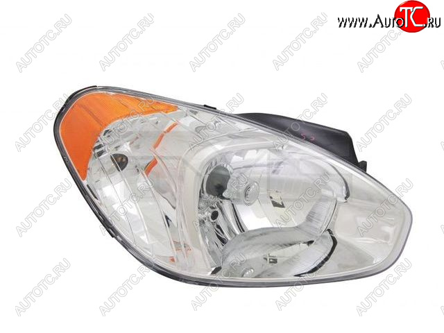 3 499 р. Фара правая (линзован) BODYPARTS  Hyundai Verna  2 MC (2005-2011) седан  с доставкой в г. Майкоп
