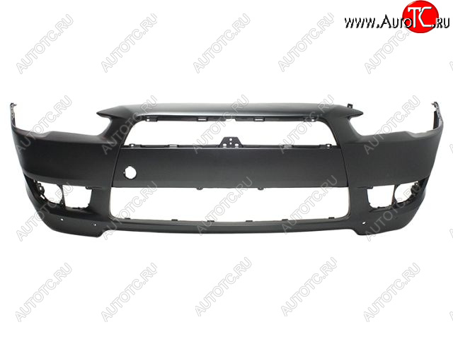 4 649 р. Бампер передний (Тайвань) BodyParts Mitsubishi Lancer 10 CY седан дорестайлинг (2007-2010) (Неокрашенный)  с доставкой в г. Майкоп
