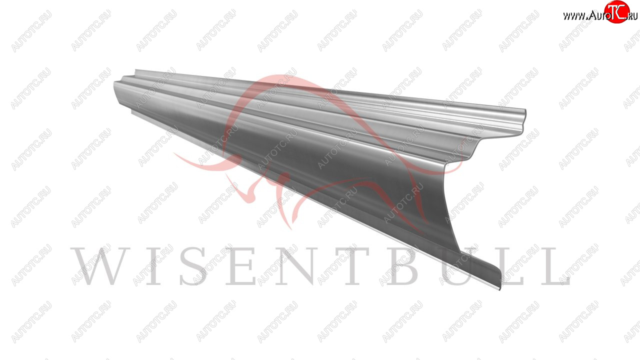 2 189 р. Ремонтный левый порог Wisentbull Peugeot 407 седан (2004-2010)  с доставкой в г. Майкоп