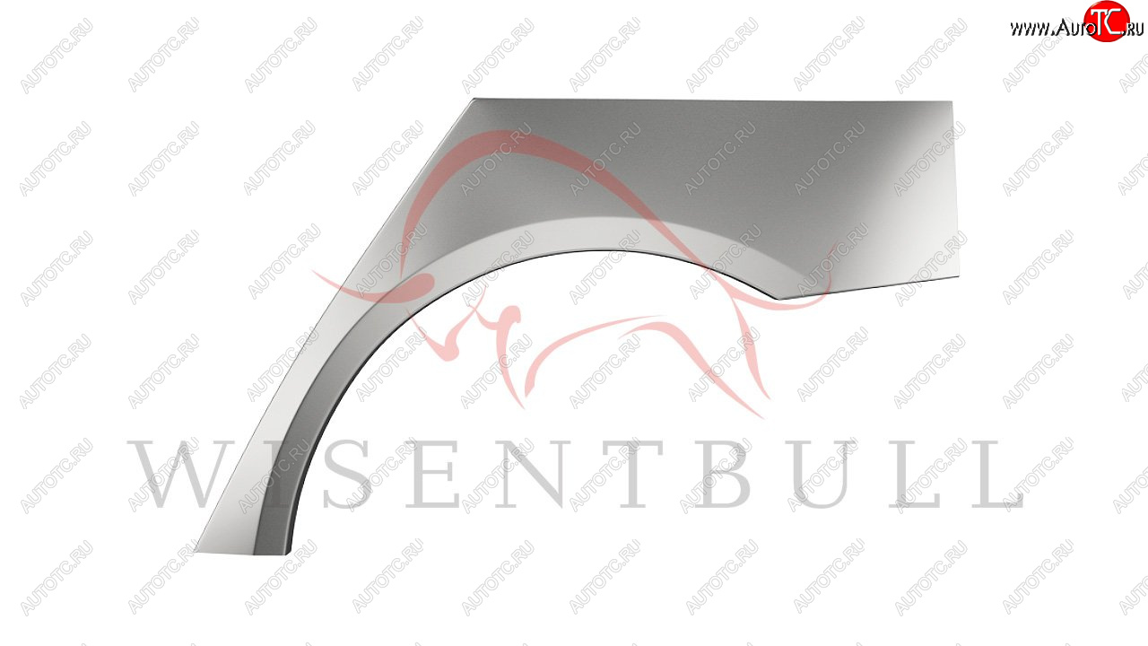 2 189 р. Левая задняя ремонтная арка (внешняя) Wisentbull BMW 7 серия F01-F04 седан (2008-2015)  с доставкой в г. Майкоп