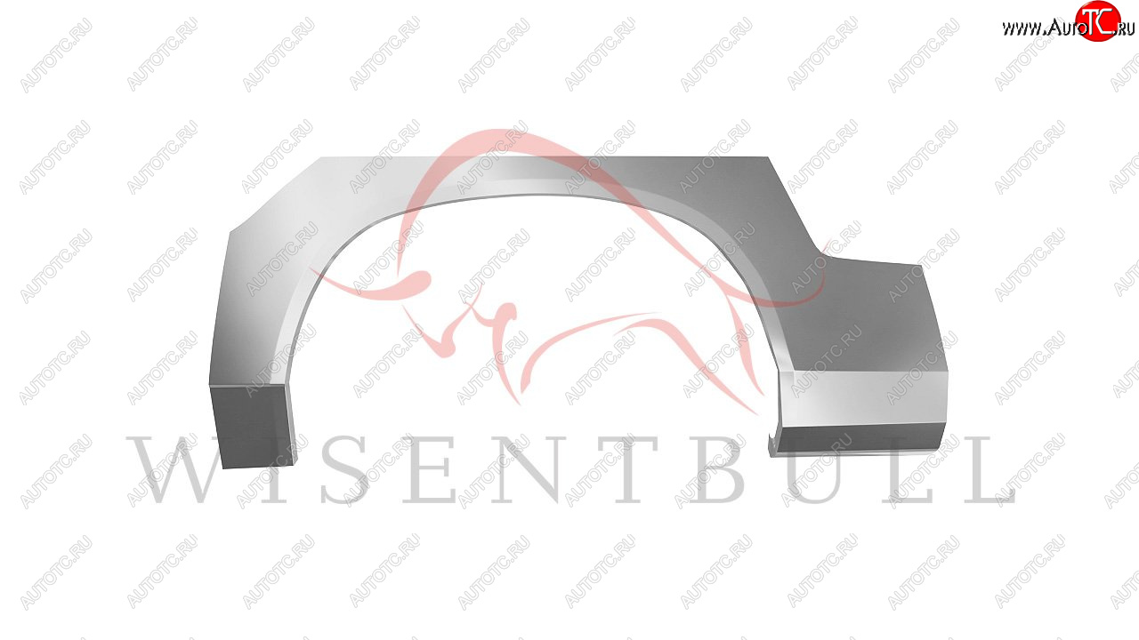 2 189 р. Левая задняя ремонтная арка (внешняя) Wisentbull Cadillac Escalade GMT820 джип 5 дв. короткая база (2001-2006)  с доставкой в г. Майкоп