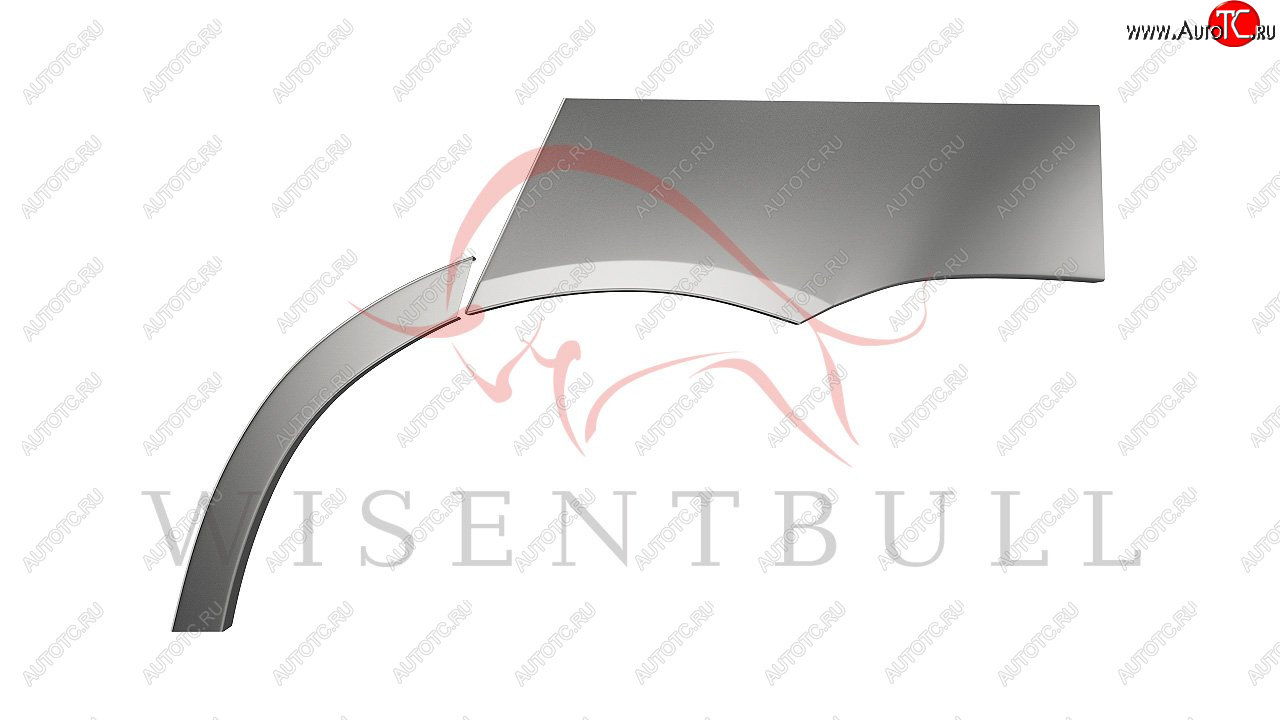 2 189 р. Левая задняя ремонтная арка (внешняя) Wisentbull  CITROEN Xsara  N1 (1997-2005) хэтчбэк 5 дв. дорестайлинг, хэтчбэк 5 дв. 1-ый рестайлинг, хэтчбэк 5 дв. 2-ой рестайлинг  с доставкой в г. Майкоп