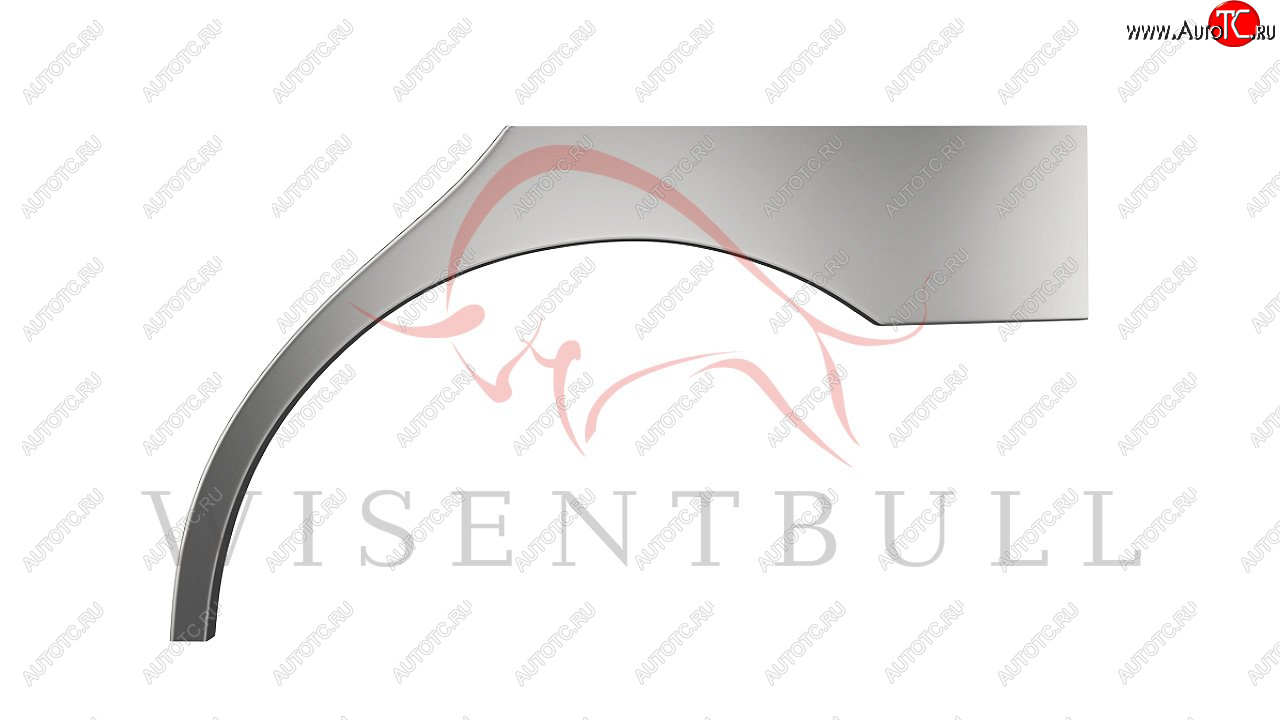 2 189 р. Левая задняя ремонтная арка (внешняя) Wisentbull Daewoo Leganza (1997-2008)  с доставкой в г. Майкоп