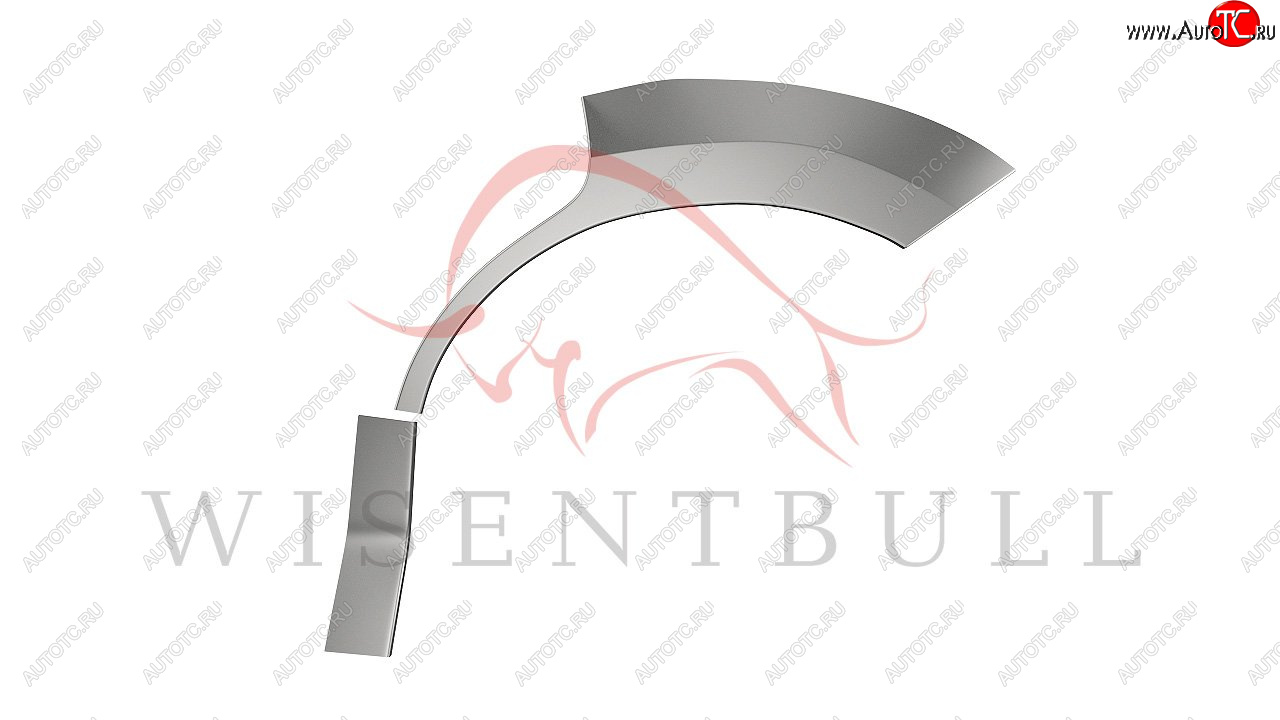 2 189 р. Левая задняя ремонтная арка (внешняя) Wisentbull Mazda Tribute  рестайлинг (2008-2011)  с доставкой в г. Майкоп