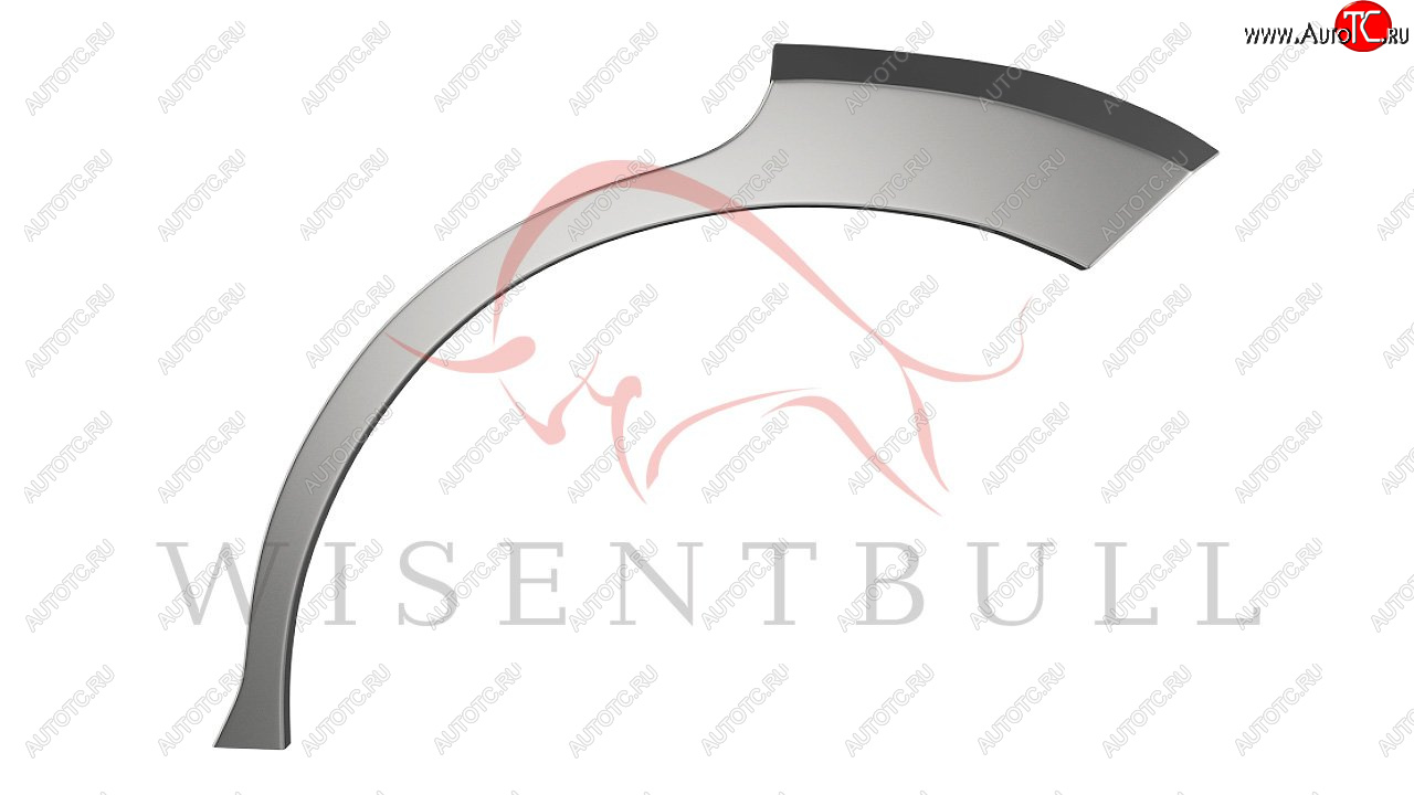 2 189 р. Левая задняя ремонтная арка (внешняя) Wisentbull  Ford Fusion  1 (2002-2012) хэтчбэк дорестайлинг,  рестайлинг, хэтчбэк  с доставкой в г. Майкоп