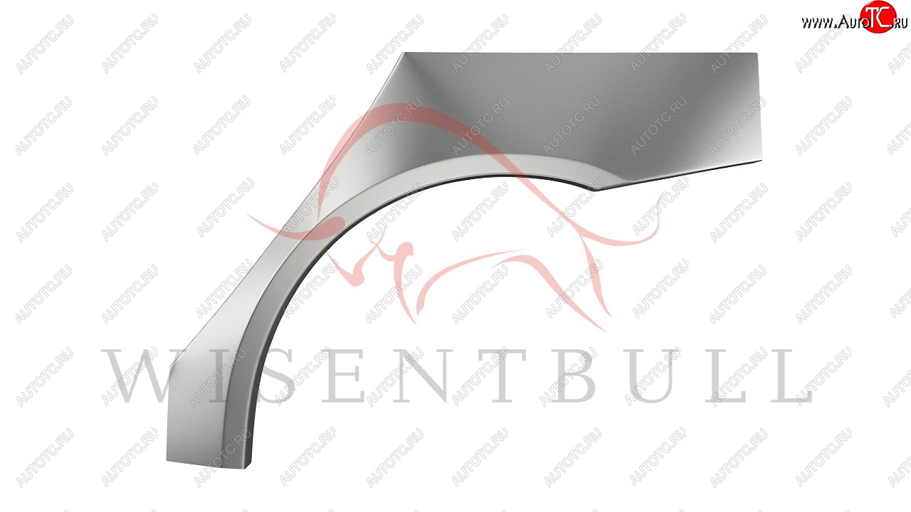 2 189 р. Левая задняя ремонтная арка (внешняя) Wisentbull  Fiat Punto  188 (1999-2007) хэтчбэк 5 дв. дорестайлинг, хэтчбэк 5 дв. рестайлинг  с доставкой в г. Майкоп