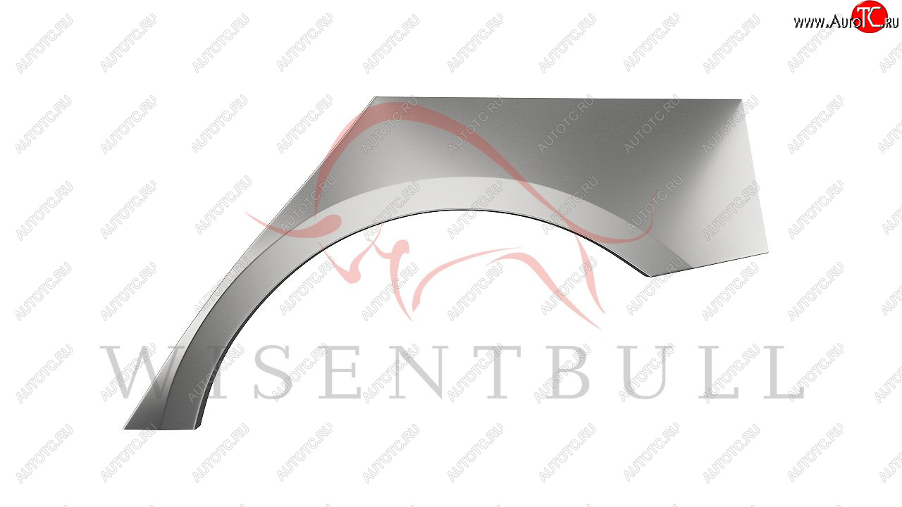 2 189 р. Левая задняя ремонтная арка (внешняя) Wisentbull  GENESIS G70  IK (2017-2022) седан дорестайлинг, седан рестайлинг  с доставкой в г. Майкоп