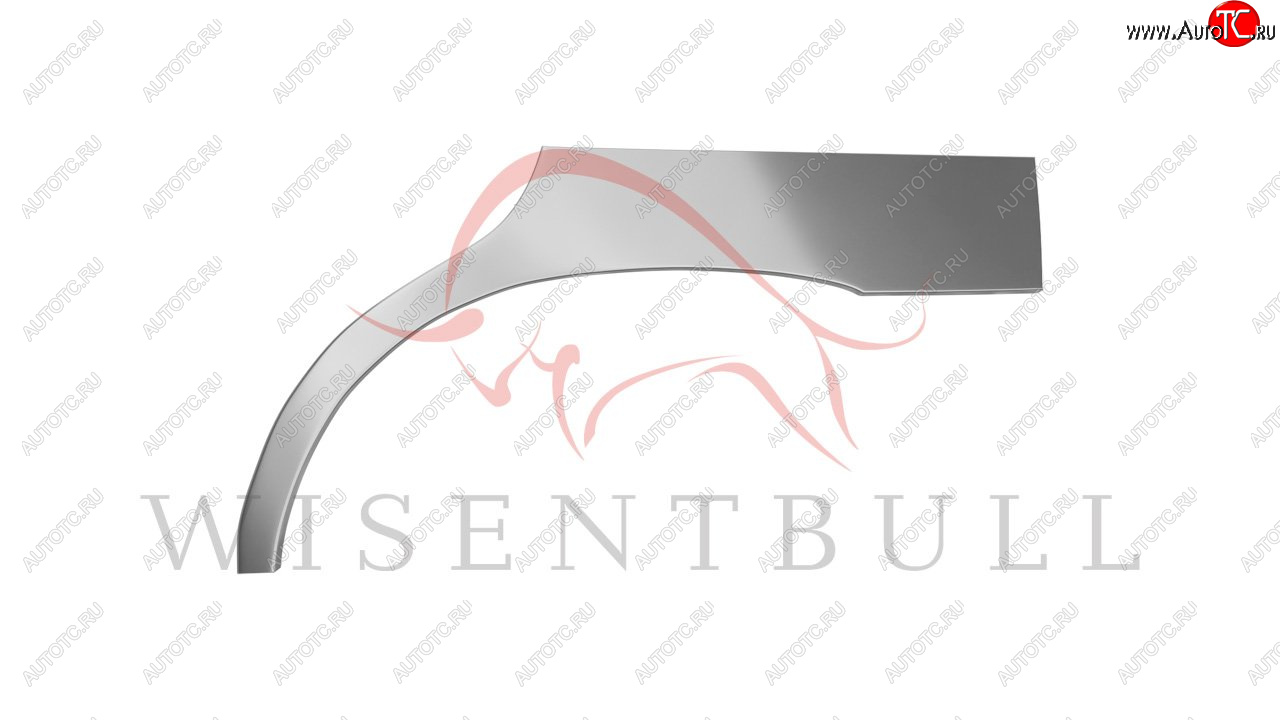 2 189 р. Левая задняя ремонтная арка (внешняя) Wisentbull  Hyundai Santa Fe  SM (2000-2012)  с доставкой в г. Майкоп