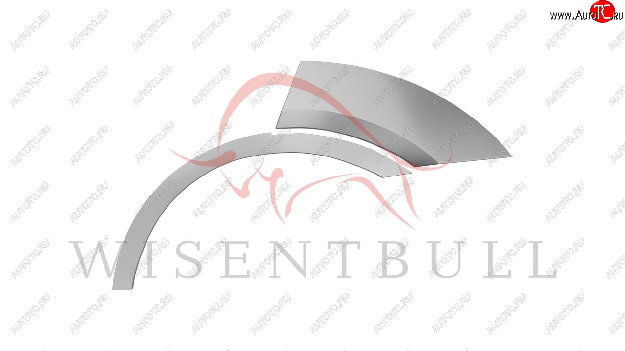 2 189 р. Левая задняя ремонтная арка (внешняя) Wisentbull INFINITI EX35 J50 (2007-2013)  с доставкой в г. Майкоп