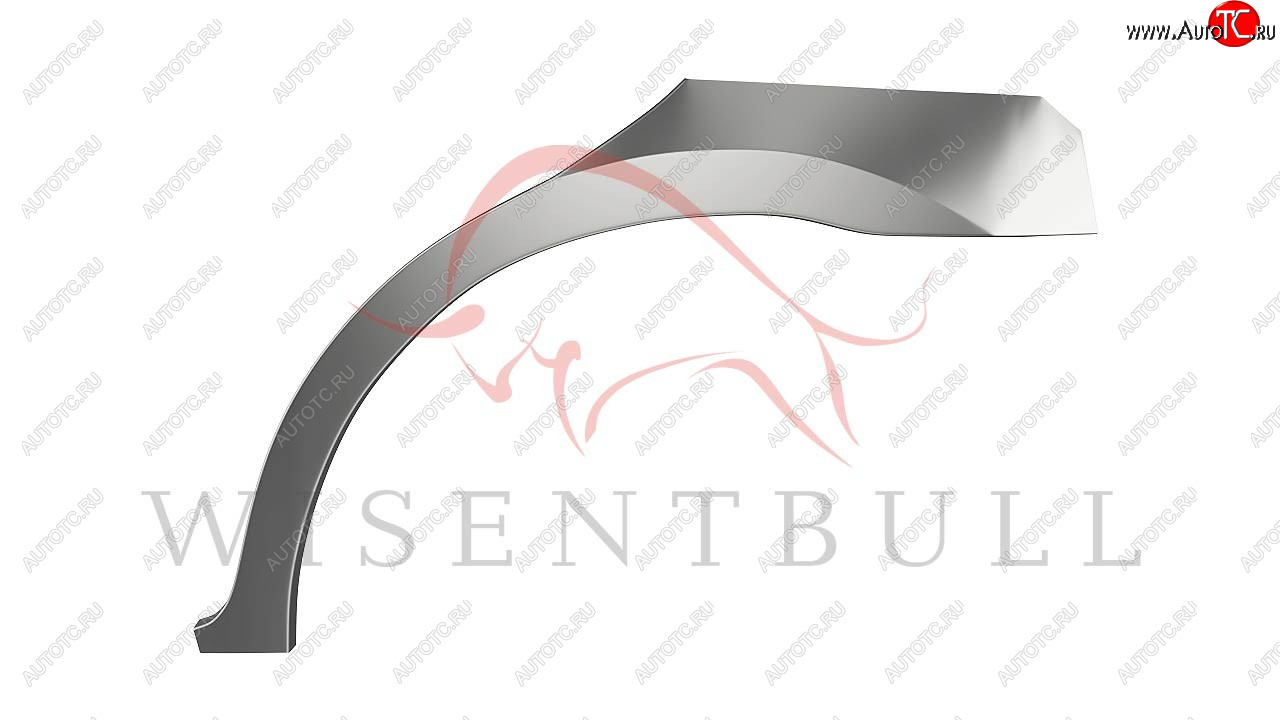 2 189 р. Левая задняя ремонтная арка (внешняя) Wisentbull  KIA Cerato  1 LD (2003-2008) седан дорестайлинг, хэтчбэк, седан рестайлинг  с доставкой в г. Майкоп
