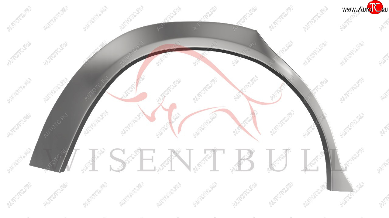 2 189 р. Левая задняя ремонтная арка (внешняя) Wisentbull KIA Shuma (2001-2004)  с доставкой в г. Майкоп