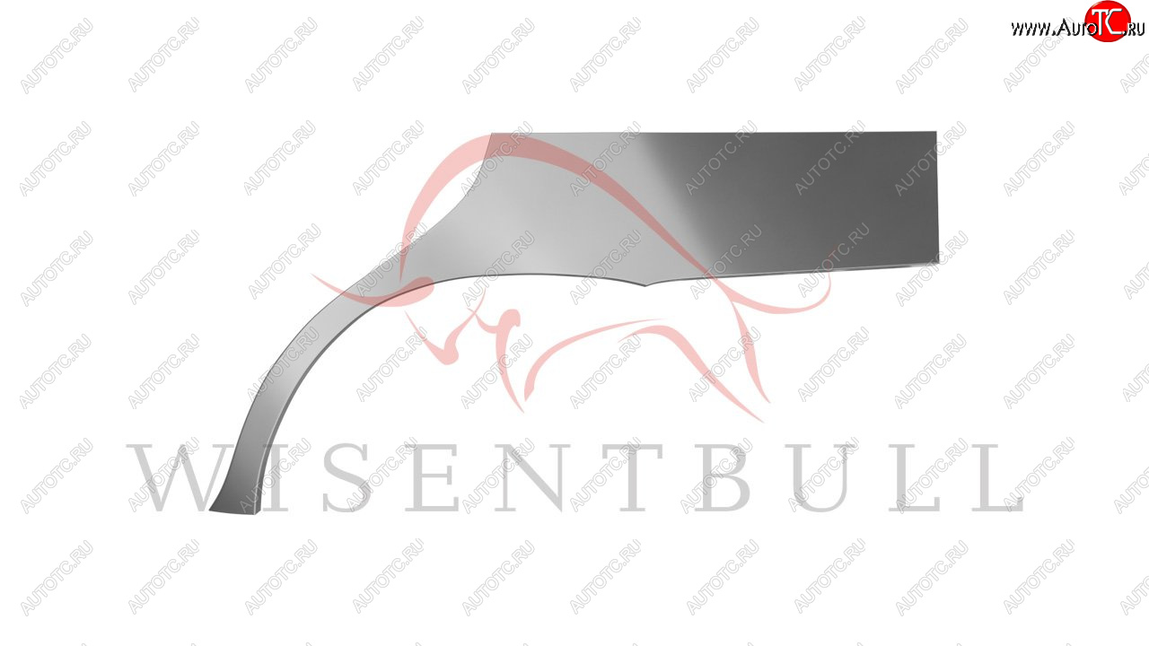 2 189 р. Левая задняя ремонтная арка (внешняя) Wisentbull  KIA Sephia (1998-2001)  дорестайлинг седан  с доставкой в г. Майкоп