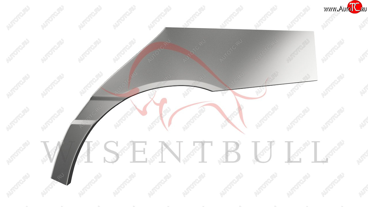 2 189 р. Левая задняя ремонтная арка (внешняя) Wisentbull Mercedes-Benz C-Class W203 дорестайлинг седан (2000-2004)  с доставкой в г. Майкоп