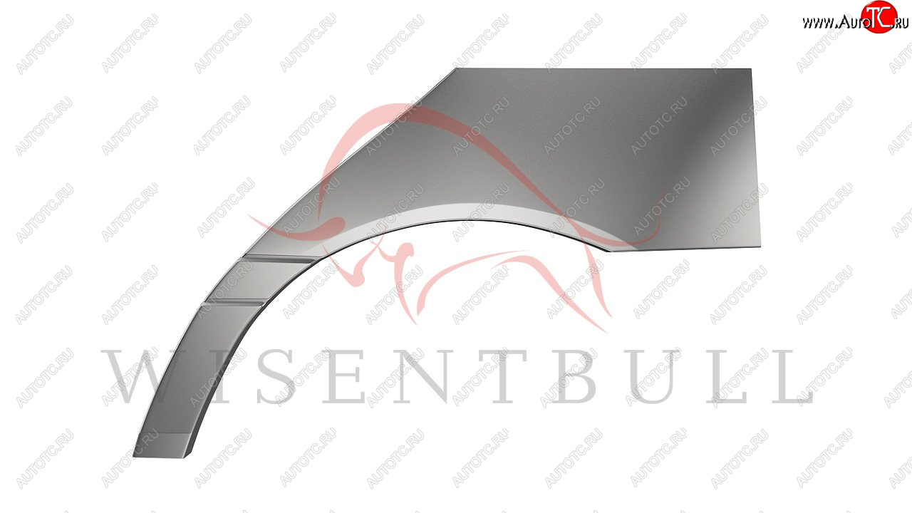 2 189 р. Левая задняя ремонтная арка (внешняя) Wisentbull  Mercedes-Benz C-Class  S203 (2001-2008) дорестайлинг универсал, рестайлинг универсал  с доставкой в г. Майкоп