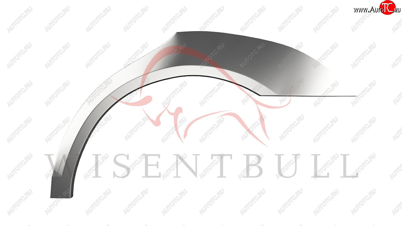 2 189 р. Левая задняя ремонтная арка (внешняя) Wisentbull Mercedes-Benz S class W221 (2006-2013)  с доставкой в г. Майкоп