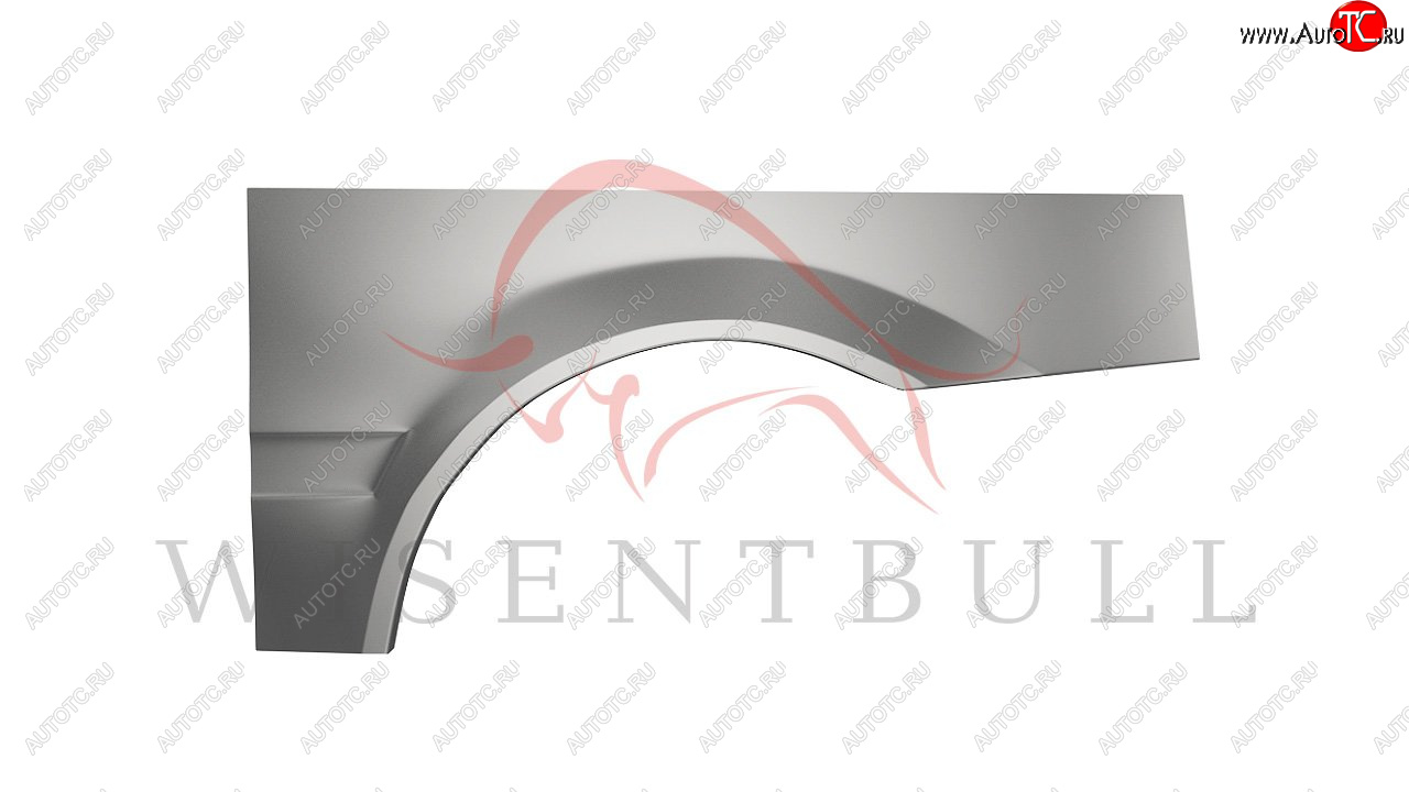 2 189 р. Левая задняя ремонтная арка (внешняя) Wisentbull Mercedes-Benz CLK class W208 (1997-2002)  с доставкой в г. Майкоп