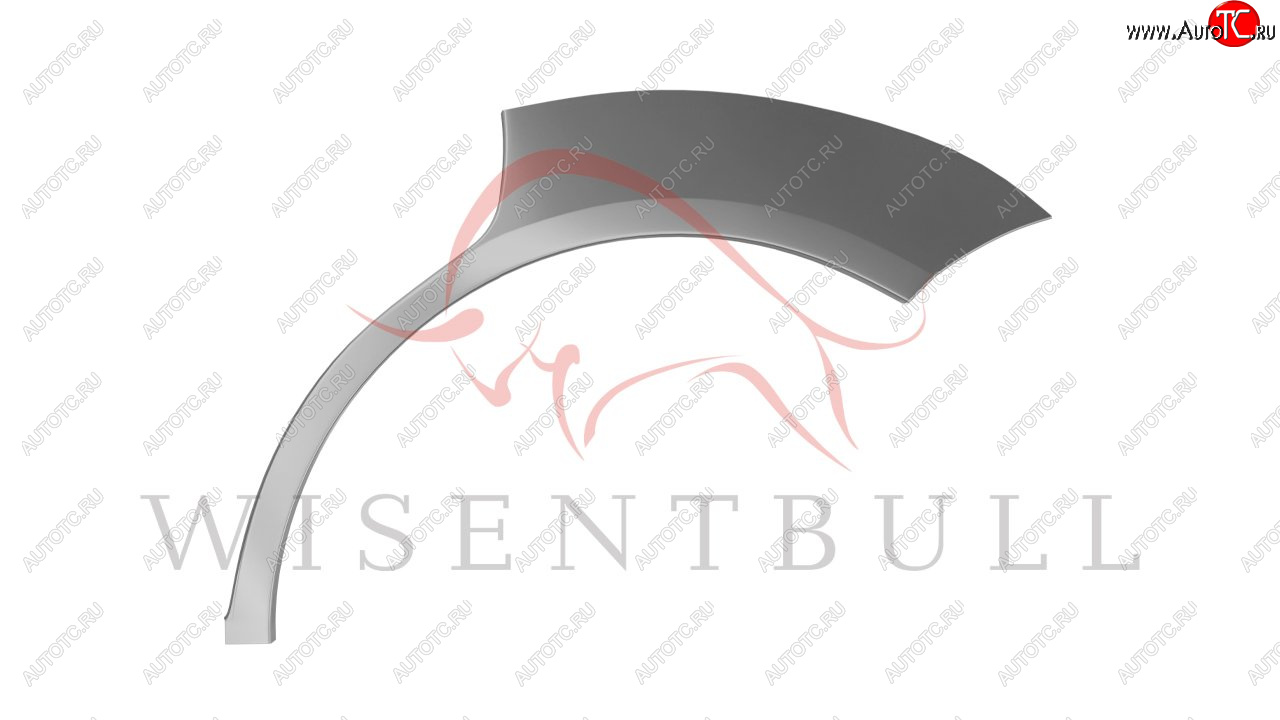 2 189 р. Левая задняя ремонтная арка (внешняя) Wisentbull Mitsubishi Pajero Sport PB дорестайлинг (2008-2013)  с доставкой в г. Майкоп