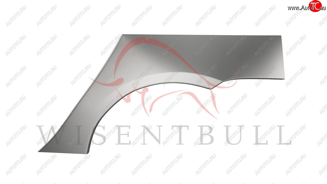 2 189 р. Левая задняя ремонтная арка (внешняя) Wisentbull  Peugeot 307  универсал (2001-2008) дорестайлинг, рестайлинг  с доставкой в г. Майкоп