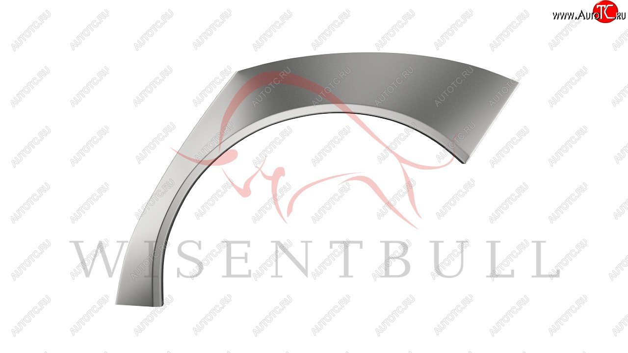 2 189 р. Левая задняя ремонтная арка (внешняя) Wisentbull  Peugeot 3008 (2009-2017) дорестайлинг, рестайлинг  с доставкой в г. Майкоп