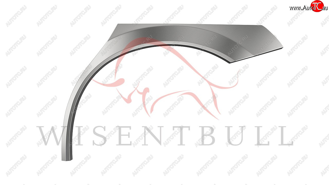 2 189 р. Левая задняя ремонтная арка (внешняя) Wisentbull SAAB 9-5 YS3E cедан дорестайлинг (1997-2001)  с доставкой в г. Майкоп