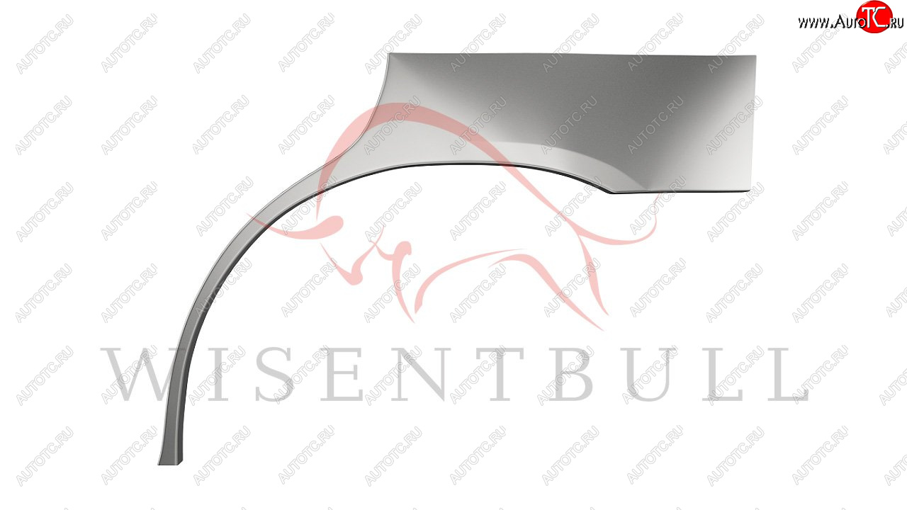 2 189 р. Левая задняя ремонтная арка (внешняя) Wisentbull Subaru Impreza GD седан дорестайлинг (2000-2002)  с доставкой в г. Майкоп