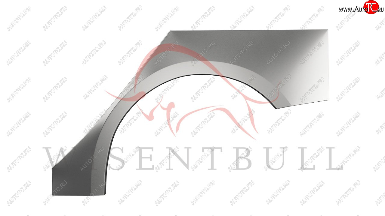 2 189 р. Левая задняя ремонтная арка (внешняя) Wisentbull  Tesla Model 3 (2017-2025)  с доставкой в г. Майкоп
