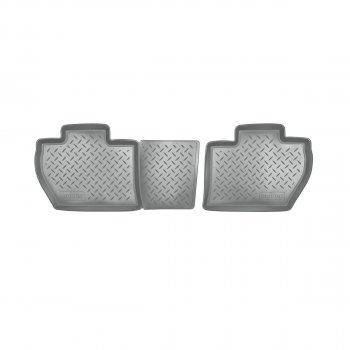 Коврики салонные (зад)  Norplast CITROEN Berlingo  B9 (2008-2016) дорестайлинг (серый)