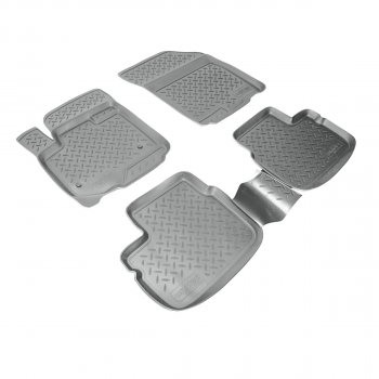 Коврики салонные  Norplast Suzuki SX4 ( GYC21S,  YA21S,YB21S) (2006-2012) дорестайлинг седан, дорестайлинг, хэтчбэк (серый)