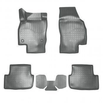 Коврики салонные Norplast  3D Seat Arona (2017-2025) (серый)
