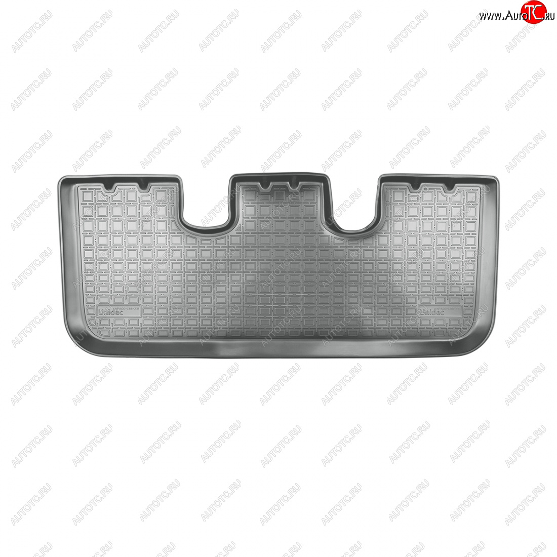 1 339 р. Коврики салонные (3 ряд) Norplast  Toyota Fortuner  AN50/AN60 (2011-2015) 2-ой рестайлинг (серый 3 ряд)  с доставкой в г. Майкоп