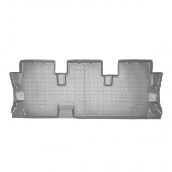 Коврики салонные (3 ряд) Norplast Toyota Highlander  XU50 (2013-2017) дорестайлинг (серый 3 ряд)