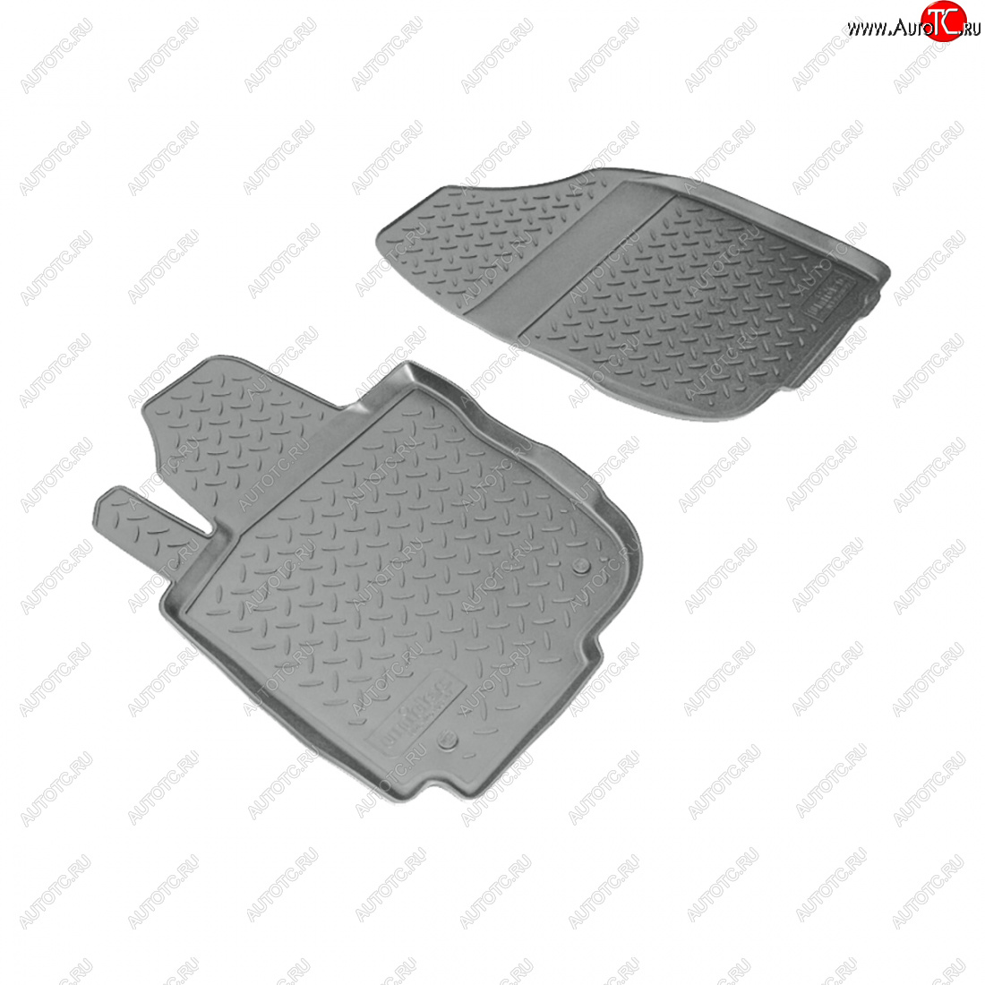 1 839 р. Коврики салонные (пер) Norplast  Toyota RAV4  XA30 (2009-2013) 5 дв. удлиненный 1-ый рестайлинг, 5 дв. 2-ой рестайлинг (серый (пер))  с доставкой в г. Майкоп