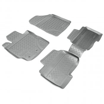 Коврики салонные  Norplast Toyota Yaris  XP90 (2005-2008) дорестайлинг, хэтчбэк 3 дв., дорестайлинг, хэтчбэк 5 дв. (серый)