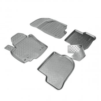 Коврики салонные Norplast Volkswagen Golf Plus  5 (2004-2009) (серый)