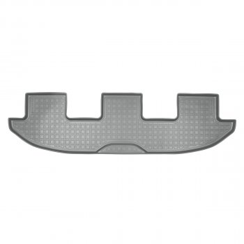 Коврики салонные (3 ряд) Norplast Volkswagen Sharan ( 7M8,  7M9) (1995-2004) дорестайлинг, 1-ый рестайлинг (серый 3 ряд)