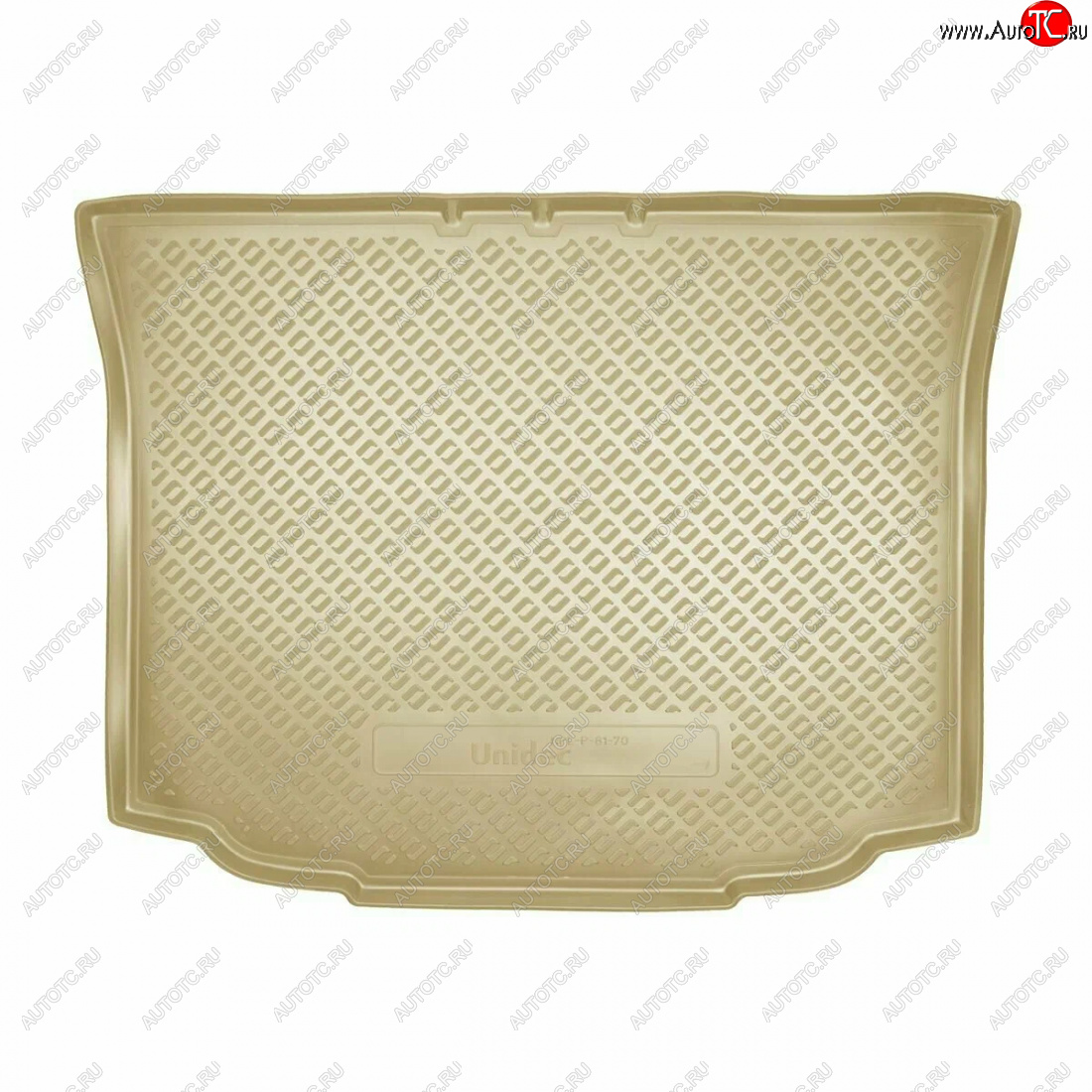 2 199 р. Коврики в багажное отделение Norplast  Skoda Roomster  5J (2006-2010) дорестайлинг (бежевый)  с доставкой в г. Майкоп