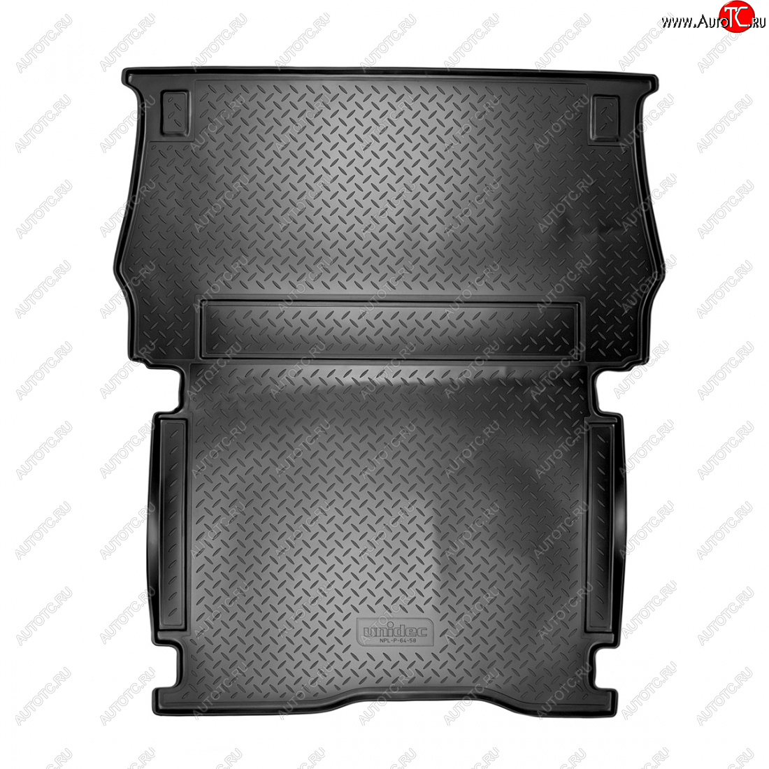 3 189 р. Коврики в багажное отделение для Citroen Berlingo II (B9) (2008) (фургон стандартная база)  npl-p-64-58-1  с доставкой в г. Майкоп