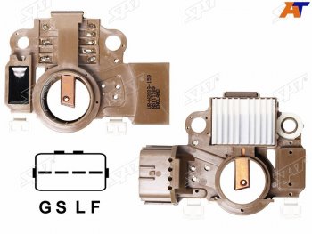1 099 р. Реле-регулятор напряжения генератора MMC OUTLANDER CW#WASX GA0#LANCER XPAGERO V80906G726G75 SAT ST-1800A087  с доставкой в г. Майкоп. Увеличить фотографию 1