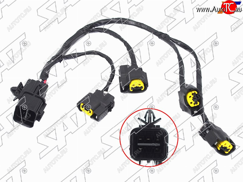 729 р. Комплект проводов катушек зажигания HUYNDAI SOLARISKIA RIOKIA CEED 1,41,6 SAT ST-27350-2B000  с доставкой в г. Майкоп