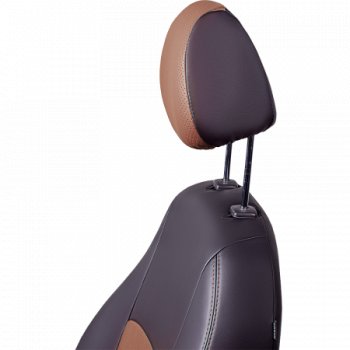5 799 р. Комплект чехлов для сидений (РЗС 40|60, 3Г Илана+Орегон) ТУРИН Lord Autofashion  Chevrolet Aveo  T300 (2011-2015) седан, хэтчбек (черный, вставка темно-коричневая, строчка темно-коричневая)  с доставкой в г. Майкоп. Увеличить фотографию 7