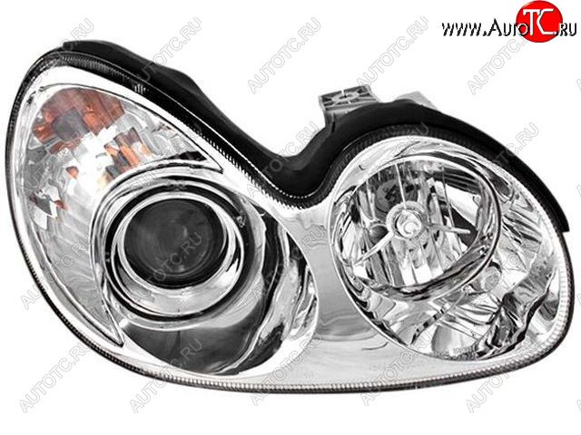3 499 р. Правая фара (под корректор) BodyParts Hyundai Sonata EF рестайлинг ТагАЗ (2001-2013)  с доставкой в г. Майкоп