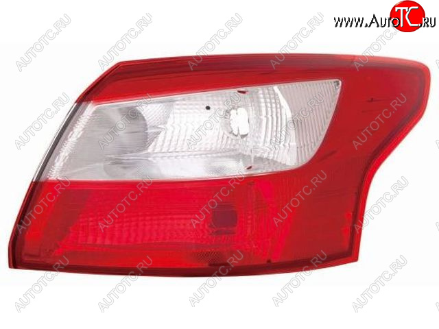 4 749 р. Правый фонарь задний (внешний) DEPO  Ford Focus  3 (2011-2015) седан дорестайлинг  с доставкой в г. Майкоп