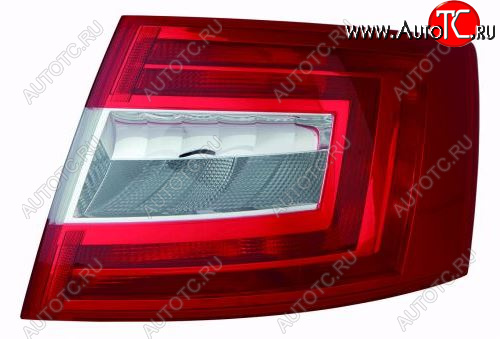 5 299 р. Правый фонарь DEPO  Skoda Octavia A7 дорестайлинг лифтбэк (2012-2017)  с доставкой в г. Майкоп