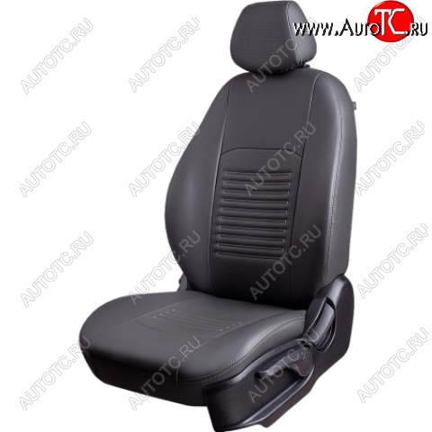 9 449 р. Комплект чехлов для сидений (РЗСиС 60 40 2Г Илана+Орегон) ТУРИН Lord Autofashion  Chevrolet Niva  2123 (2009-2020) рестайлинг (серый, вставка серая, строчка серая)  с доставкой в г. Майкоп