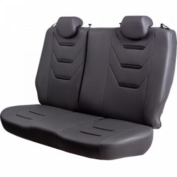 7 999 р. Комплект чехлов для сидений (ЦЗС 3Г Орегон) ТУРИН-2 Lord Autofashion  Nissan Almera  G15 (2012-2019) седан (серый, вставка серая+черная, строчка серая)  с доставкой в г. Майкоп. Увеличить фотографию 7